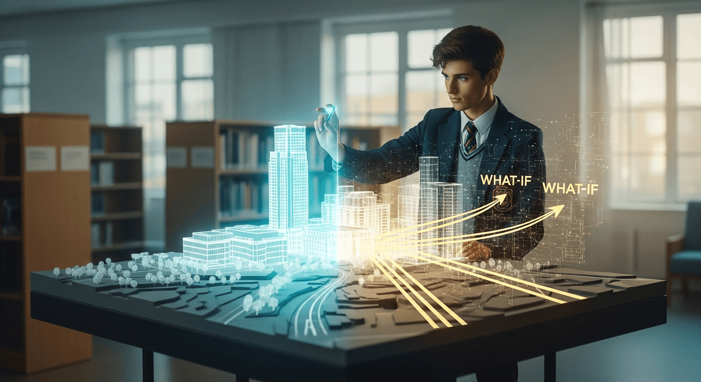 The Counter-Factual Architect: Using AI Simulations to Unlock AO3 Depth in IGCSE and A-Level Case Studies