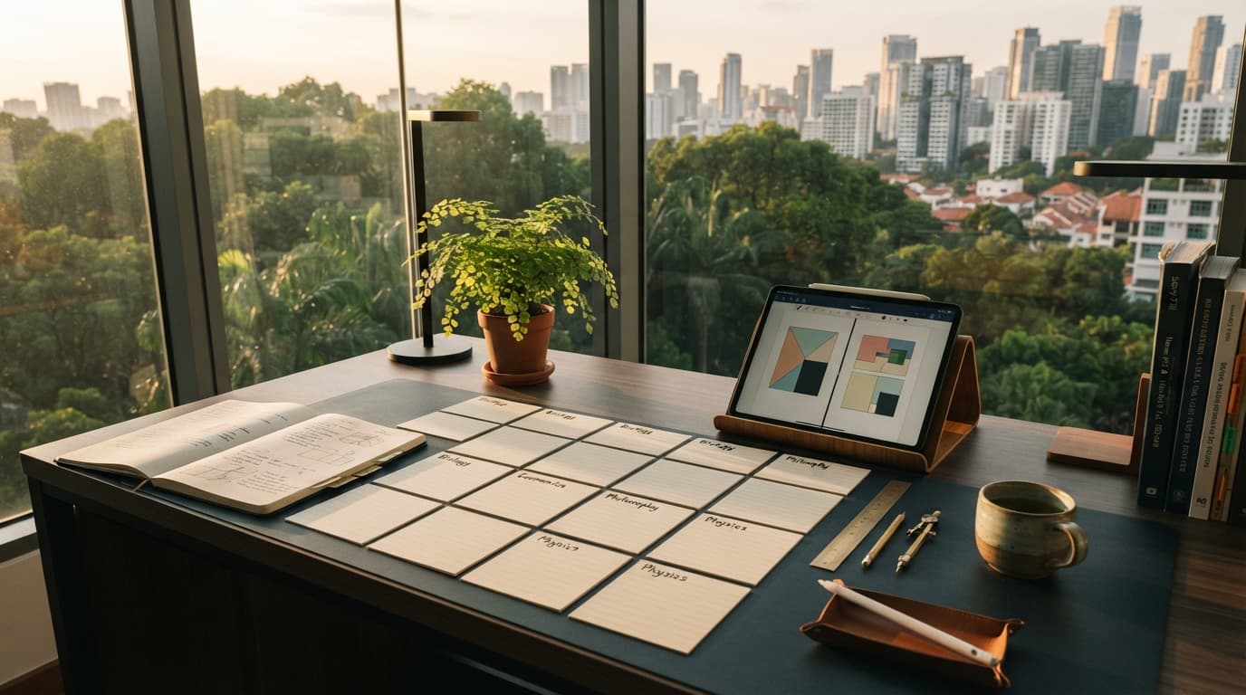 Singapore O-Level and A-Level Revision Timetable: The Cognitive Load and Interleaving Blueprint