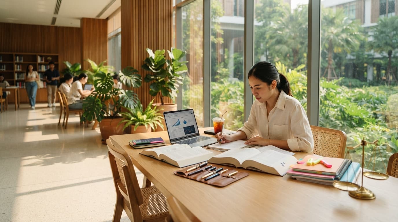 อยากเรียนนิติศาสตร์ ต้องเลือกวิชาอะไร? เจาะลึกเกณฑ์ A-Level, คะแนน LNAT และสูตรเลือกวิชาเข้า Law School ระดับท็อป